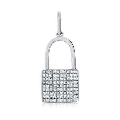 Diamond Lock Charm