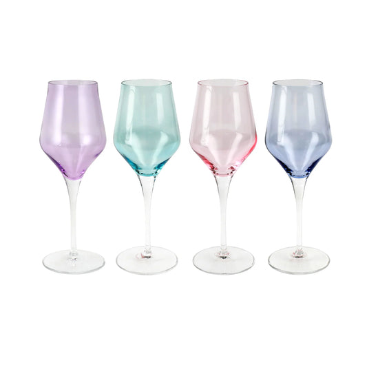 Contessa Assorted Wine Glasses-Set of 4