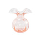 Small Hibiscus Glass Bud Vase