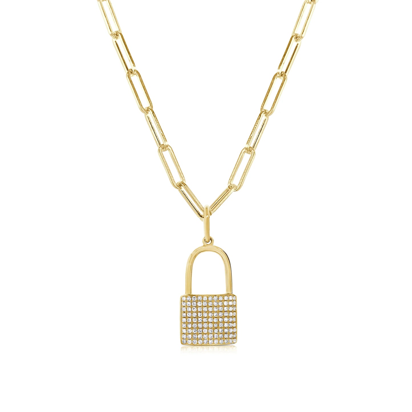 Diamond Lock Charm