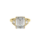 Setting With Stone Accents