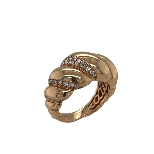 Twisted Dome Ring