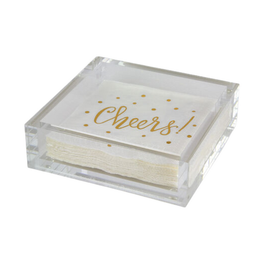 Acrylic Cocktail Napkin Tray