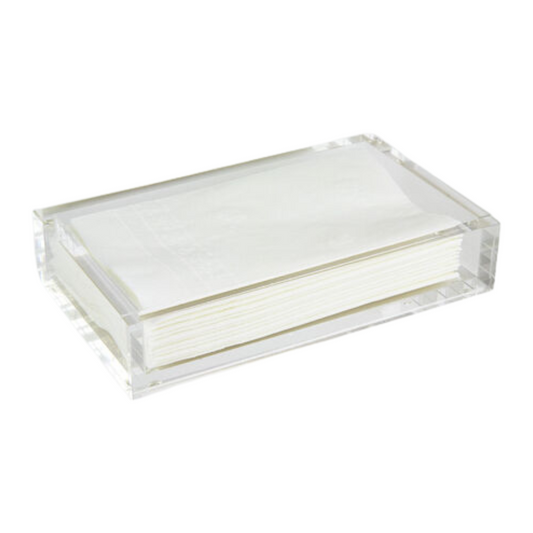 Acrylic Bathroom Napkin Tray