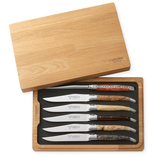 Louis Steak Knife Set of Six Assorted - Gift Box