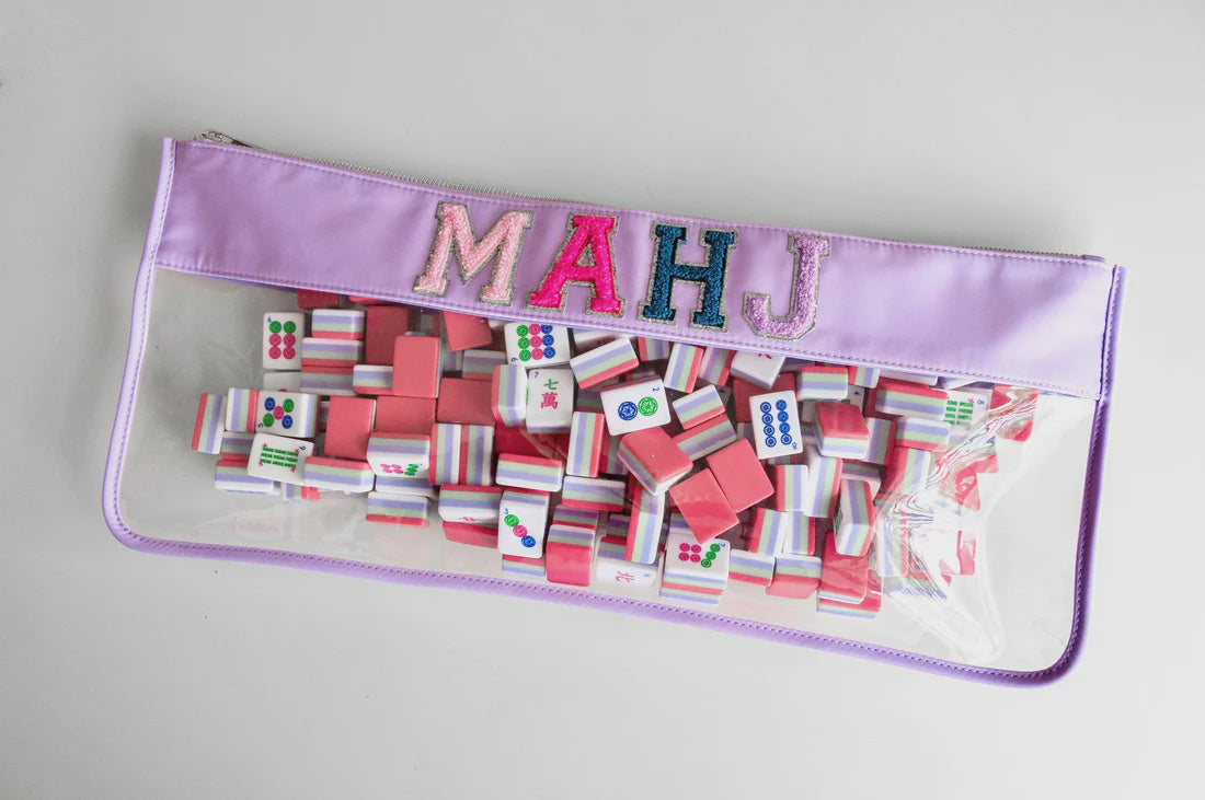 Mahjong Stitched Bag